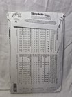 Simplicity 9644 Misses  Knit Dress In 3 Lengths Sizes 10-18 Sewing Pattern