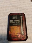 Rare Motorola Translucent Maroon Purple Pager Beeper W clip  Tested