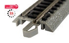 Bachmann 10  Straight Terminal Rerailer With Wire - N Scale 1260 Liter  Black