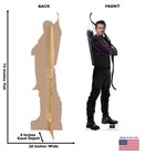 The Avengers Hawkeye Jeremy Renner Lifesize Cardboard Standup Standee Cutout New