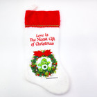 Vintage Care Bears Christmas Felt Stocking Good Luck Care Bear Collectible C
