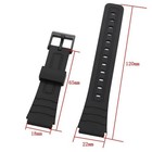 Casio Silicone Watch Band Waterproof Replacement Strap 12mm-22mm