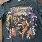 90s Pantera Tennessee River Tour T-shirt Black Size M Original Rock   Pop Music