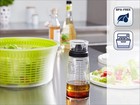 Leifheit Salad Dressing Shaker  Black transparent