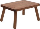 Wooden Step Stool 8 8    Solid Wood Step Stool With Four Removable Legs