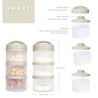 Stackable Formula Dispenser Portable  Milk Powder Container To Go