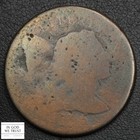 1795 Plain Edge Liberty Cap Flowing Hair Copper Large Cent 1c - Cleaned
