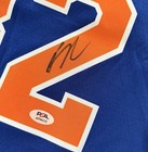 Karl Anthony Towns Signed New York Knicks Jersey Kentucky Ny Nba Psa Coa Proof
