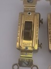 Leviton Swithes Lot Of Four Vintage U s a Made Single Pole Switches