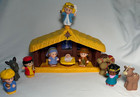 Fisher Price Little People Nativity Set Lights   Sound 11 Pieces 2002-2013