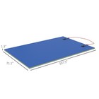 9  X 6  Lily Pad Floating Mat  Floating Water Pad For Lake  Blue