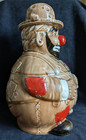 Vintage Emmett Kelly Clown Cookie Jar 1960s Japan