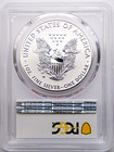 2019 W  1 Enhance Rev Proof Silver Eagle Pcgs Pr70 Fs Pride Of Two Nations 19xb