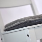 Gripper Non Slip 15  X 16  Gray Chair Cushion
