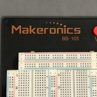 Makeronics Bb-105 Breadboard Lab Station W  Banana Jacks     Used