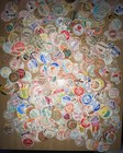 946-count Vintage Milk Bottle Caps Huge Unpicked Collection Estate Find