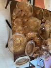 Huge Bundle Vintage Pink Mayfair Open Rose Depression Glass Lot Hocking