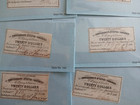 1  one  1861 Confederate  20 Bond Coupon     C s  Loan Civil War     Hand Signed