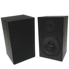 4 Pack - Tdx 6 5  2-way Bookshelf Home Theater Audio Speaker Wall Mount Black