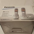 Panasonic Kx-tg6312s Dect 6 0 Cordless Phone Pearl Silver 2 Handsets
