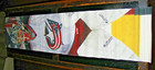 Sergei Bobrovsky Columbus Blue Jackets Large Banner From Hockey Hall Of Fame