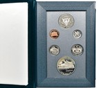 1990 Prestige Proof Set Eisenhower Silver Dollar W  Box   Coa