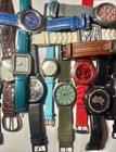 Vintage Mixed Lot Of 23 Different Quartz Wristwatches Not Tested