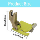 1pc T9 Adjustable Presser Foot Hemming Rolling Edge Guide Industrial Sewing