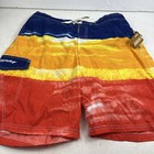 Men   s Xl Swim Trunks  Bright   Colorful  Mesh Lining  Pockets  New
