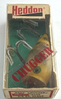 Vintage Heddon Baby Chugger 9520 Fishing Lure Rare Green Eyes Original Box Htf