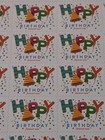 Pane Of 20 First-class Happy Birthday Stamp Celebration Party 20 Stamps  5635