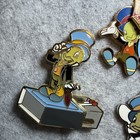 Lot Of 10 Jiminy Cricket Disney Pins  pinocchio 