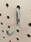  100 Pack  1  Jumbo  j  Metal Peg Garage Hanger Hooks  1 8 To 1 4 Inch Pegboard