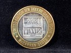 Winner Mccarran Slots Las Vegas Ltd Ed  999 Silver Strike  10 Gaming Token