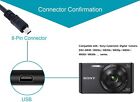 Maxllto Usb Battery Charger  data Sync Cable Cord For Sony Camera Cybershot Dsc 