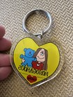 Vintage Keychain Girl With Teddy Best Monogamous