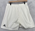 Adidas Condivo 18 Sho Soccer Shorts 3 Stripes White 7  Inseam Men s Size L Nwt