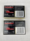 Maxell Tc-30 Vhs-c Premium High Grade Hgx-gold Camcorder Tapes  lot Of 2  New 