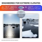 Anjon Epdm Roofing Rubber 10  X 25    45 Mil Roof Membrane For Flat Roof  Rv