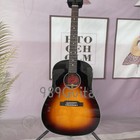 Custom Vintage Sunburst J45 Acoustic Guitar Spruce Top Rosewood Back side Fast
