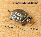 Brass Turtle Animal Statue Small Sculpture Tabletop Figurine Decor Gifts