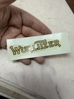 Vintage Wurlitzer Water Slide Decals Nos Logo Transfers Lot Of 3