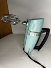 Vintage 1950   s Turquoise Blue Kitchen Hand Mixer Dormeyer Mcm Retro Atomic Read