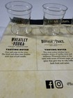Buffalo Trace Distillery Bourbon Whiskey Tasting Card And Glasses