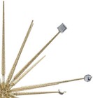 Kurt S  Adler Gold Starburst Throng Treetop Tree Topper  Multi  14 8 