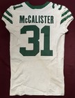 Tanner Mccalister New York Jets Nfl Game Used Jersey 8 16 25 Vs Giants  ohio St 
