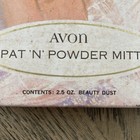 New Vintage Avon Rapture Pat N Powder Mitt Nos Box Sealed Beauty Dust
