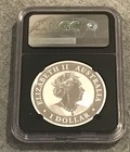 2021p  1 Berlin Virtual Wmf Australia Kookaburra Colored 1oz Silver Ngc Ms70 Fr