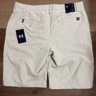 Under Armour Men s Ua Drive Tapered Golf Shorts  Khaki  36  Nwt