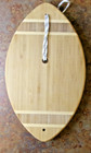 Tiki Toss Deluxe Hook And Ring Game  100  Bamboo Wood Football Edition New